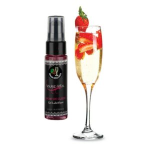 Lubrifiant à base d'eau Voulez-Vous... 35 ml Champagne aux fraises