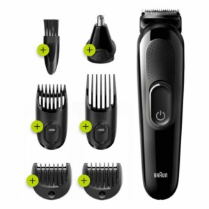 rasoir Électrique Rechargeable Braun MGK3220 0.5 mm Noir