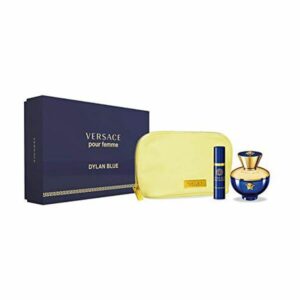 Set de Parfum Femme Dylan Blue Versace (3 pcs)