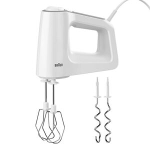 Mixeur/mélangeur de pâte Braun HM3100 WH MultiMix3 500W Blanc