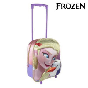 Cartable 3D avec roulettes Frozen 8065