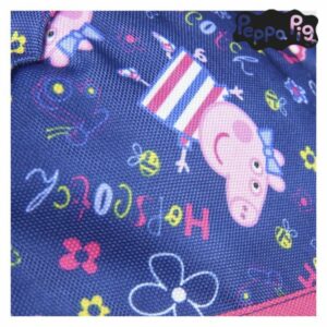 Cartable Peppa Pig Bleu