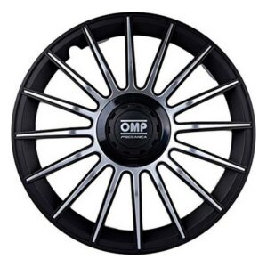 Enjoliveur OMP OMP1310 Noir Argenté 13" (4 uds)