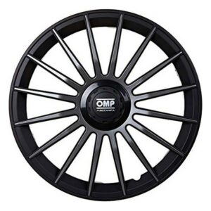 Enjoliveur OMP OMP1411 Noir/Gris 14" (4 uds)