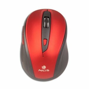 Souris sans-fil NGS EVOMUTERED Plug and play Rouge