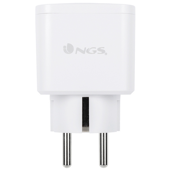 Prise Intelligente NGS Plug Loop WiFi 3680W Blanc