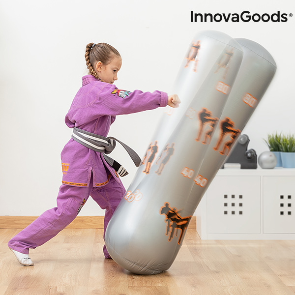 Sac de boxe gonflable pour enfants InnovaGoods à prix pas cher -   Maroc