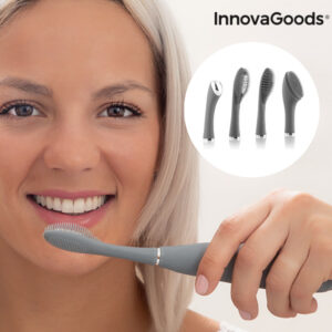 Brosse à Dents Sonique en Silicone avec Accessoires Klinfor InnovaGoods