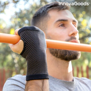 Bracelet de soutien du poignet en fil de cuivre et en charbon de bambou Wristcare InnovaGoods