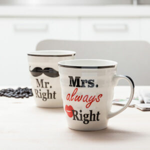 Tasses Mr. Right & Mrs. Always Right