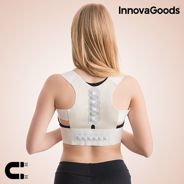 Correcteur De Posture Dos Magnetique Redresse Dos Femme Et Homme Ceinture Dorsale Reglable a prix pas cher Oking.ma Maroc