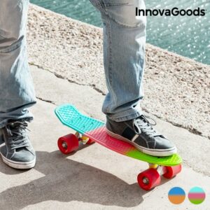 Planche à Roulettes Mini Cruiser InnovaGoods (4 Roues)