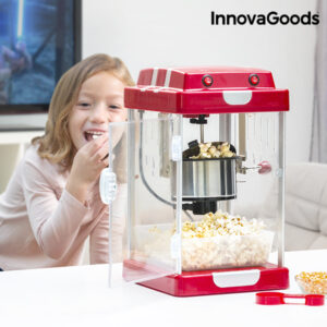 Machine à Pop-Corn Tasty Pop Times InnovaGoods 310W Rouge