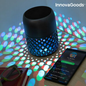 Lampe LED Rechargeable avec Haut-Parleur Bluetooth Mandalamp InnovaGoods