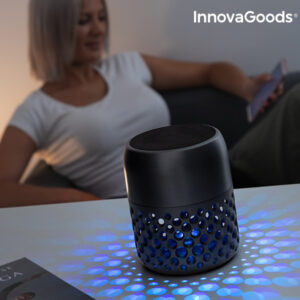 Lampe LED Rechargeable avec Haut-Parleur Bluetooth Mandalamp InnovaGoods