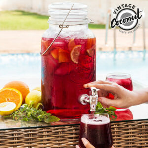 Distributeur de Boissons Vintage Ice Cold Drink