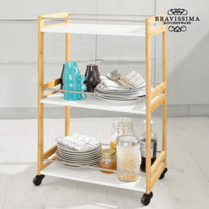 Chariot de Service en Bambou Bravissima Kitchen