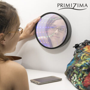 Miroir Tunnel LED Multicolore Primizima