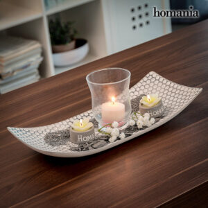 Centre de Table avec Bougeoirs Harmony Homania