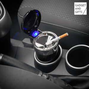 Cendrier avec Couvercle et LED pour Voiture Gadget and Gifts