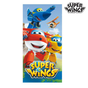 Serviette de Plage Bleue de Super Wings