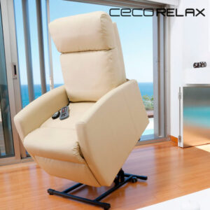 Fauteuil de Relaxation Massant Lève-Personne Cecorelax Compact 6007