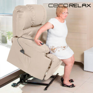 Fauteuil de Relaxation Lève-Personne avec Massage Cecorelax 6012