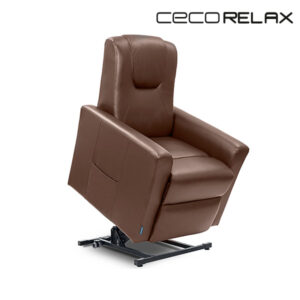 Fauteuil Relax Masseur Lève-Personnes Marron Cecorelax 6155