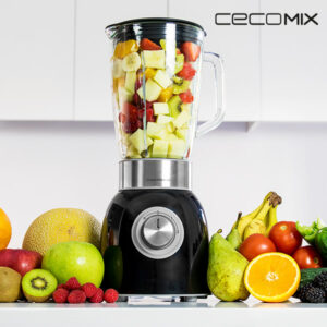 Mixeur en Verre Cecomix Titanium Black 4060 1000W