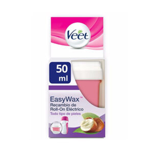 Recharge de Cire de Beurre de Karité pour Roll-On Veet Easy Wax