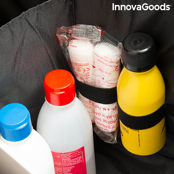 Organisateur pour Voiture InnovaGoods® Pokar - 2 pièces - Bacs et