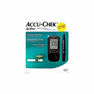 accu chek active kit de lecteur de glycemie 10 bandelettes