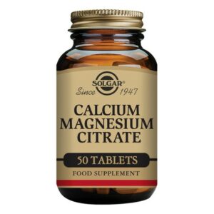 Calcium - Citrate de magnésium Solgar