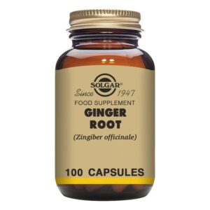 Racine de gingembre Solgar 520 mg (100 Capsules)